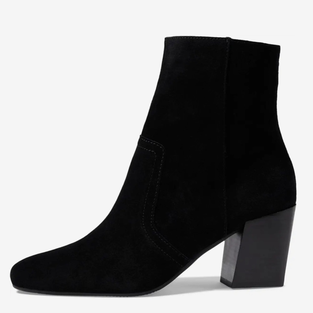 NEW $150 Blondo x Zappos Sadie Black Suede waterproof ankle boot women size 11